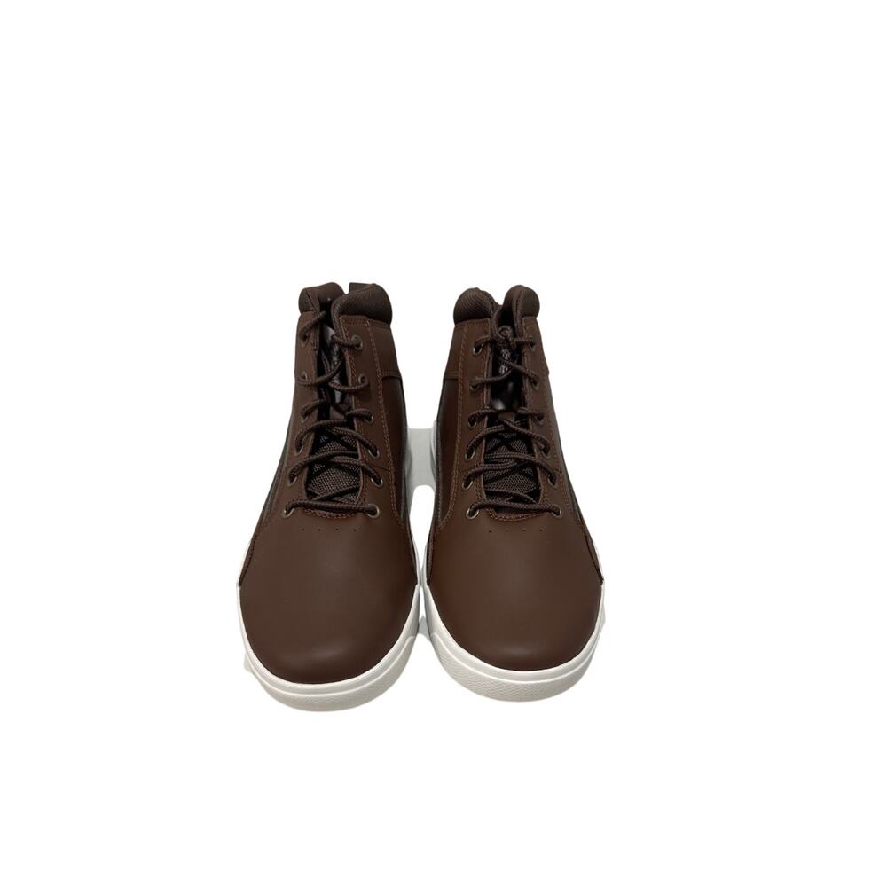Timberland Men Allston Mid Lace Sneaker  - Med Brown Full Grain - Size: 11.5
